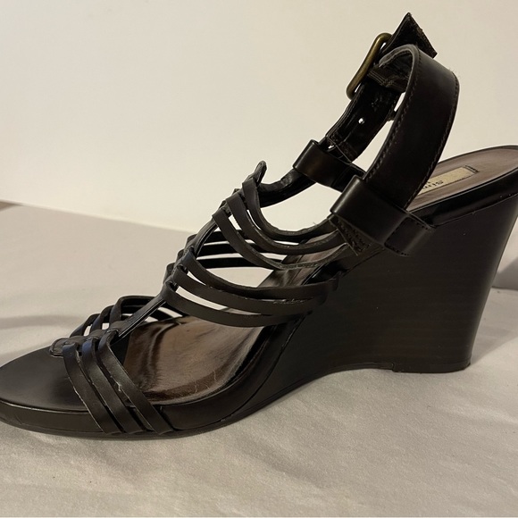 Simply Vera Dark Brown Sandals size 8M - Picture 2 of 4